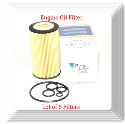 Lot of 6 Engine Oil Filter SOE5536 Fits: Dodge Sprinter Mercedes  Gas & Diesel