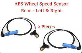 2x 3363RLR ABS Wheel Speed Sensor Rear L&R For BMW 320i 325Ci 325i 330Ci 330i M3