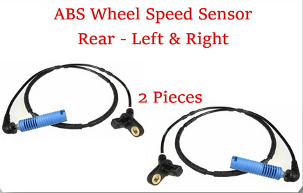 2x 3363RLR ABS Wheel Speed Sensor Rear L&R For BMW 320i 325Ci 325i 330Ci 330i M3