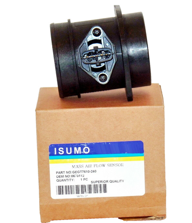 5 Blade Mass Air Flow Sensor W/Connector Fit:Volvo C70 S60 S70 S80 V70 XC70 XC90