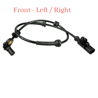 1 ABS Wheel Speed Sensor Front Left or Right Fits Nissan Titan 2012-2015