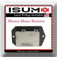 OE Spec Blower Motor Resistor 4 Blades Fits Subaru Legacy Outback 2010-2019