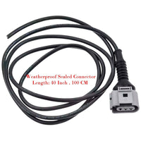 Weatherproof Sealed 100Cm Camshaft /Crankshaft Position Sensor Connector