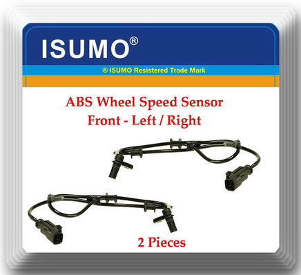 2 ABS Wheel Speed Sensor W/ Connectors ALS2116 Front L & R Fits: Aspen Durango 