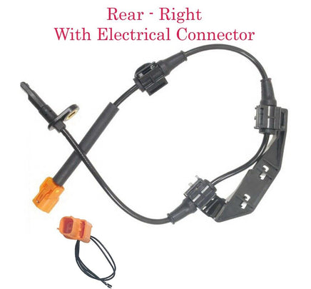 ABS Speed Sensor & Connector  Right Rear Fits: Honda CR-V 2002-2006 4cyl 2.4L