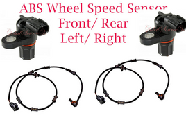 Set 4 ABS Wheel Speed Sensor Front - Rear Left / Right Fits:4WD Ram 2500 3500