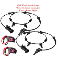 2 X ABS Wheel Speed Sensor W/Connector Front Left/Right Fits: Wrangler 2007-2017