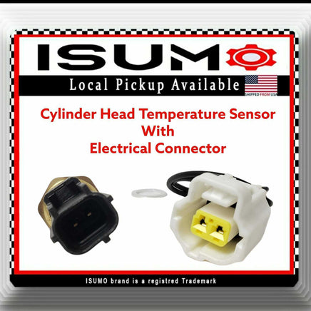 Cylinder Head Temperature Sensor W/Connector Fits: OEM#9L8Z6G004B Ford Lincoln 