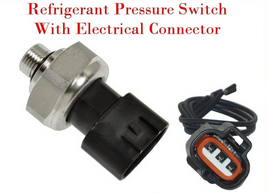 A/C Refrigerant Pressure Sensor W/Connector Fits Jaguar Subaru Suzuki Toyota