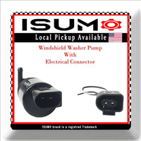 Windshield Washer Pump W/Connector Fits:  BMW 325 328 330 M3 X3 X5 Z3 Z4