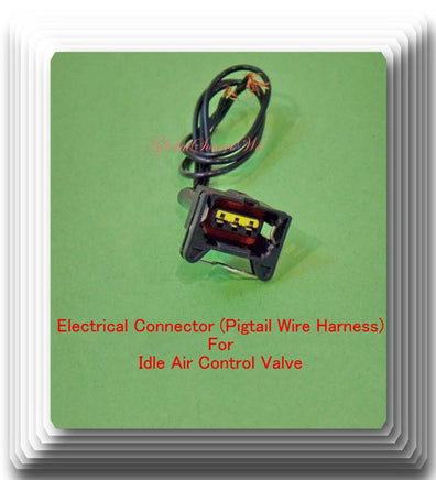 Idle Air Control Valve W/ 3 Wires Electrical Connector Fits: Hyundai -  Dodge