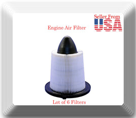 Lot of 6 x Engine Air Filter Fits:OEM#F7CX9601AA Ford Mazda Mercury 1995-2003 
