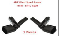 Set 4 ABS Wheel Speed Sensor Front -Rear L/R Fits: VW Golf City Sportwagen GTI