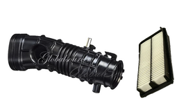 Set of 2 Engine Air Intake Hose & Air Filter Fits: Honda Accord 1998-2002 V 3.0L