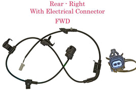 ABS Wheel Speed Sensor & Connector  Rear Right For RAV4 Sport Utility 13-18 FWD