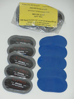 120 Pcs V-PRO Brand Tire Repair Radial Patch 1-3/8" x 2-3/8"(35*60.5mm) Oval