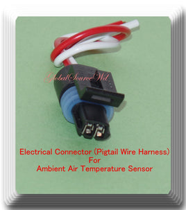 Electrical Connector of Ambient Air Temperature Sensor AX27 Fits: GM Cars