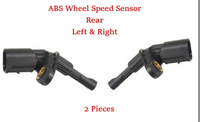 Set 4 ABS Wheel Speed Sensor Front -Rear L/R Fits: VW Golf City Sportwagen GTI