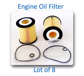 LOT OF 8 ENGINE OIL FILTER CH9641 Fits: FORD MADZA MERCURY