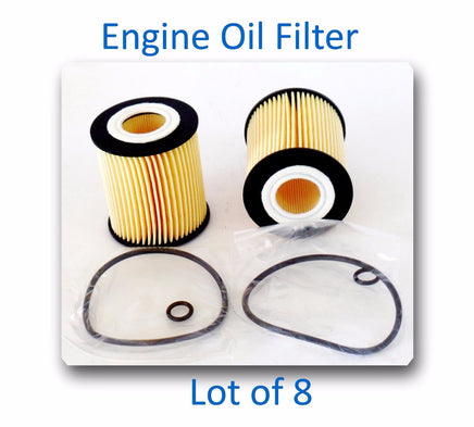 LOT OF 8 ENGINE OIL FILTER CH9641 Fits: FORD MADZA MERCURY
