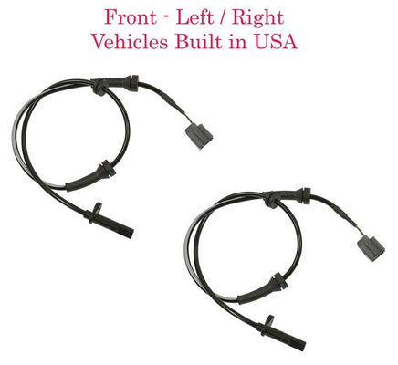 4x ABS Wheel Speed Sensor & Connector Front-Rear L/R Fits Rogue Built In USA