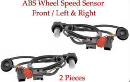 2 X ABS Wheel Speed Sensor Front Left & Right Fits: Audi A6 A6 Quattro 1999-2003