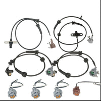 4X ABS Speed Wheel Sensor & Connector Front/Rear L/R Fits Nissan Xterra 05-15