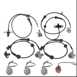 4X ABS Speed Wheel Sensor & Connector Front/Rear L/R Fits Nissan Xterra 05-15