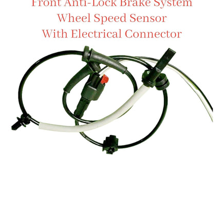 Front Anti-Lock Brake Sys Wheel Speed Sensor & Connector Fits Tesla S 2012-2016