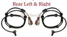 Set 2 ABS Wheel Speed Sensor Rear Left  & Right Fits:Q56 Armada Pathfinder