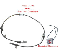 ABS Wheel Speed Sensor & Connector Front Left Fits: Subaru Forester Impreza &