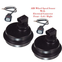 2 ABS Wheel Speed Sensor + Connector Front L/R Fits Lexus LS430 2001-2006 FWD