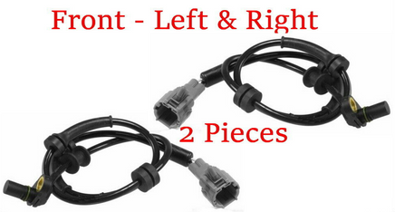 2 Pieces ABS Wheel Speed Sensor Front Left & Right Fits QX56 Armada Titan 