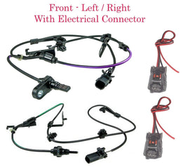 2x ABS Wheel Speed Sensor & Connector Front L/R Fits Toyota Yaris 2011-2018