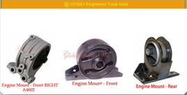 3 Pcs Engine Mount Front - Front Right & Rear Fits:Sebring  Stratus Eclipse 2.4L