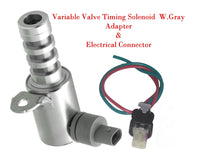 Variable Valve Timing Solenoid & Connector Fits Ford Lincoln w/Gray Connector