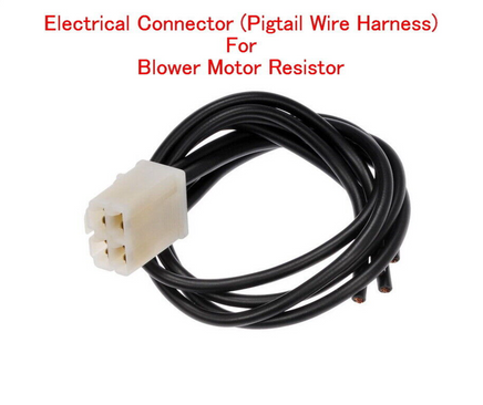 Connector of Blower Motor Resistor Rear RU364 Fits:MDX 2001-2006 Pilot 2003-2008