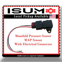 Manifold Pressure MAP Sensor W/Connector Fits: Chrysler Dodge Jeep 2002-2013