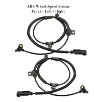 x2 ABS Wheel Speed Sensor Front FOR FORD EXPEDITION NAVIGATOR (2011-2017)