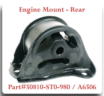 A6506 Engine Mount Rear Fits EL Integra CRV Civic Civic del Sol 1992-2001