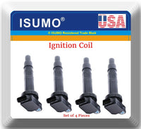 set of 4 Ignition Coil W/Connector Fits:OEM# 90919-02248 Lexus Toyota 2013-2019