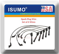 Spark Plug Wire Set Fits:OEM# 37A00 Santa Fe Sonata Tiburon Magnetis Optima 2.7L