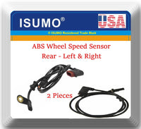 2X ABS Wheel Speed Sensor Rear L&R Fits: Mercedes Series C CLK CLK AMG 2001-2009