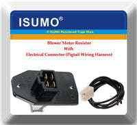 BMR577 Blower Motor Resistor W/ Electrical Connector Fits Civic CRX 1998-1991
