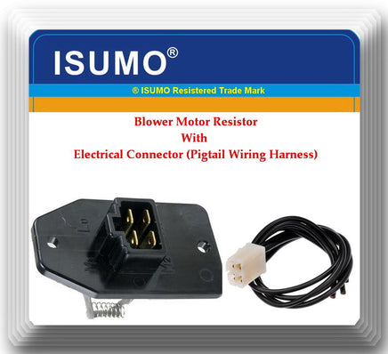 BMR577 Blower Motor Resistor W/ Electrical Connector Fits Civic CRX 1998-1991