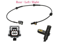 ABS Wheel Speed Sensor Rear & Connector L/R Fits Nissan Leaf Electric 2011-2022