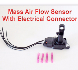 Mass Air Flow Meter Sensor With Electrical Connector Fits: Lexus Mazda Toyota &