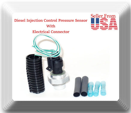 Diesel Injection Control Pressure Sensor W/ Connector Fits: Ford 2002-2004 6.0L