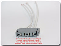 4 Wire Harness Pigtail Combination Switch Connector Fits: Ford & Mercury