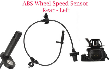 ABS Wheel Speed Sensor Rear Left Fits Acura ZDX 2010-2013 V6 3.7L 4WD